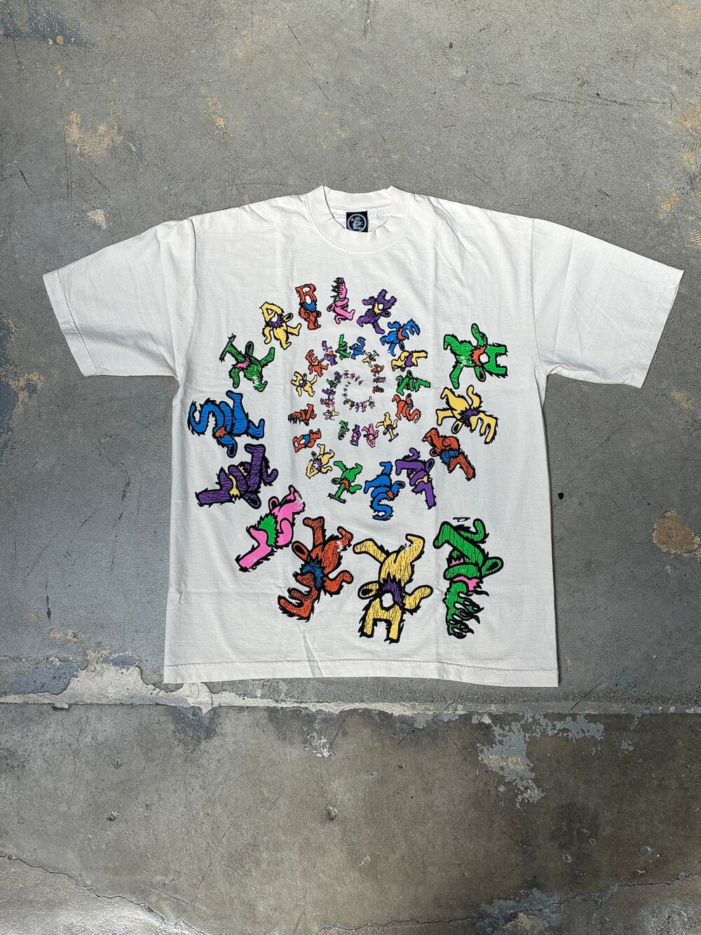 Hellstar x Grateful Dead T-Shirt White Large